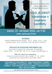 Vabilo 21.10.2020